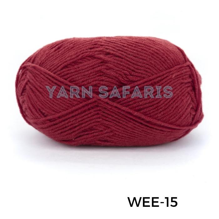 Wee Cotton 50gm 1.5mm Yarn WEE Knitting Crochet