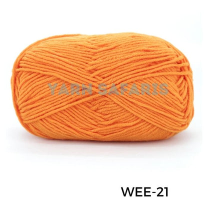 Wee Cotton 50gm 1.5mm Yarn WEE Knitting Crochet