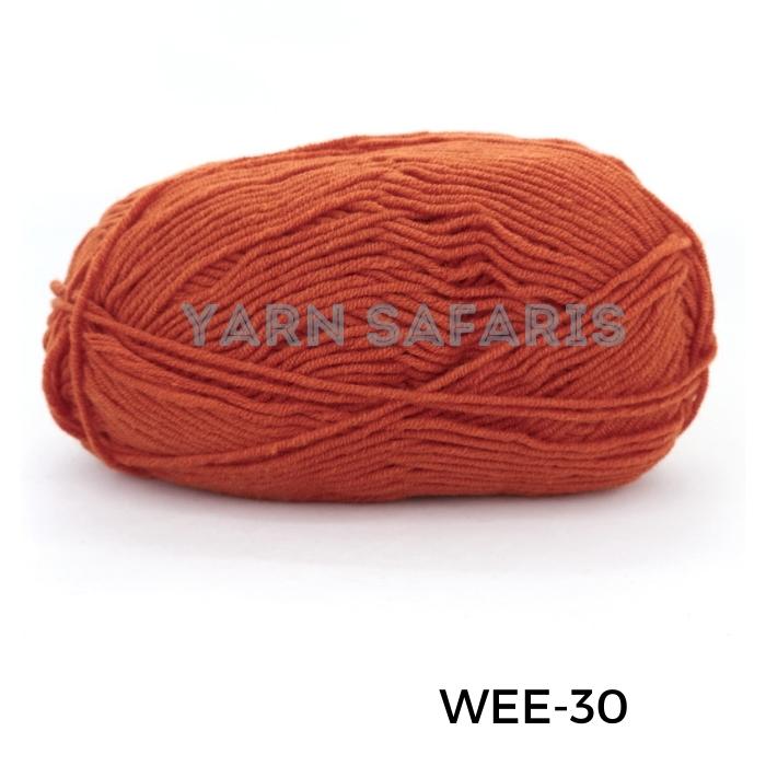 Wee Cotton 50gm 1.5mm Yarn WEE Knitting Crochet