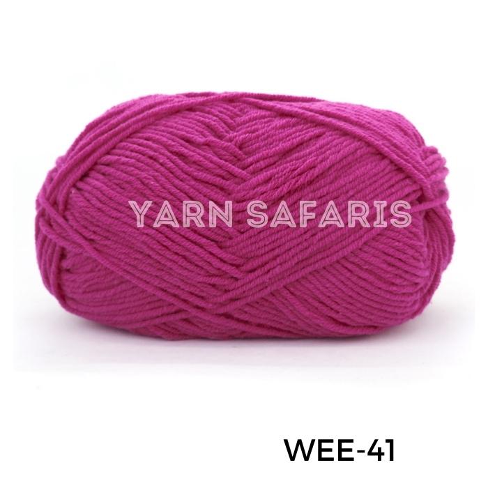 Wee Cotton 50gm 1.5mm Yarn WEE Knitting Crochet