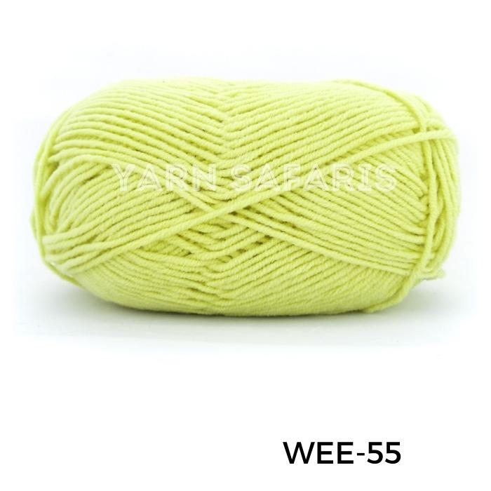 Wee Cotton 50gm 1.5mm Yarn WEE Knitting Crochet