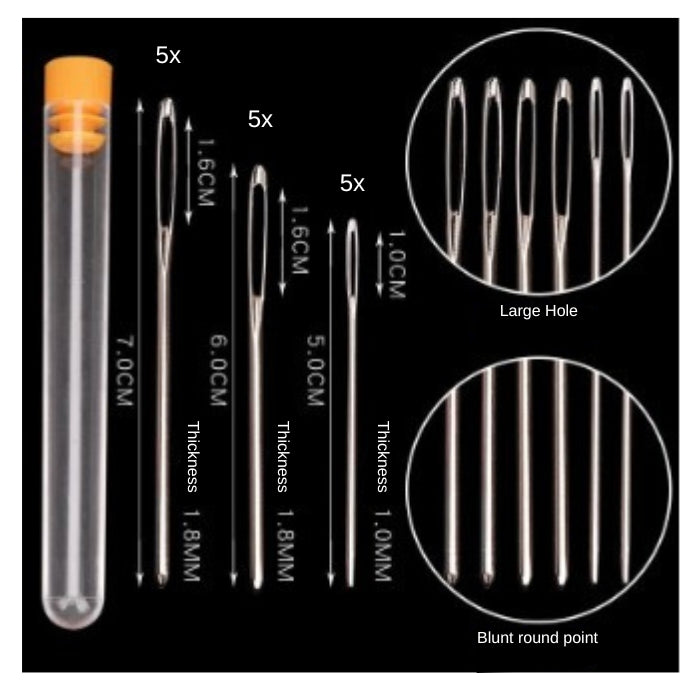 Stainless Steel Blunt Needle (15 pieces)