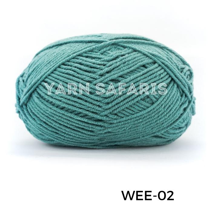 Wee Cotton 50gm 1.5mm Yarn WEE Knitting Crochet